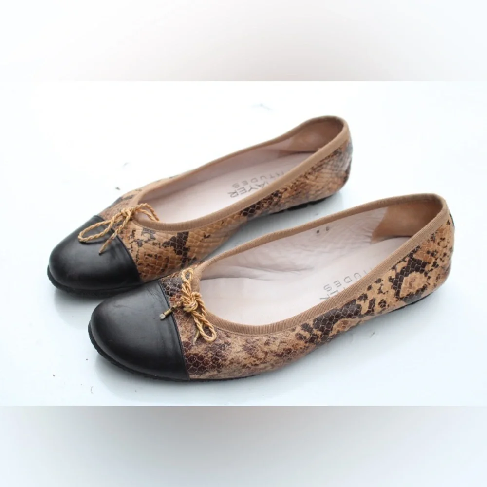 Paul Mayer Attitudes ballet flats